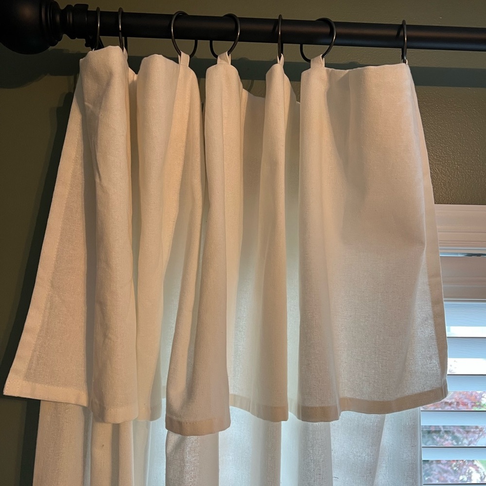 Set of 2 curtain panels. 50x86 each panel.